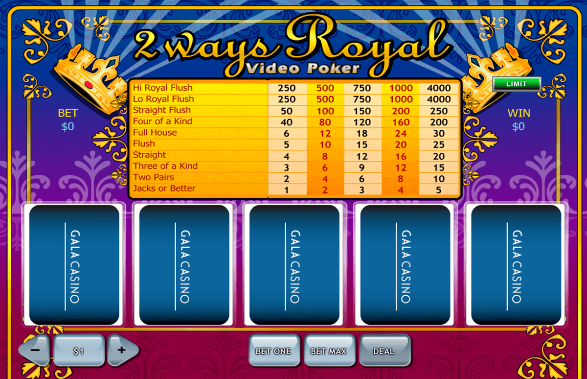 ways royal playtech