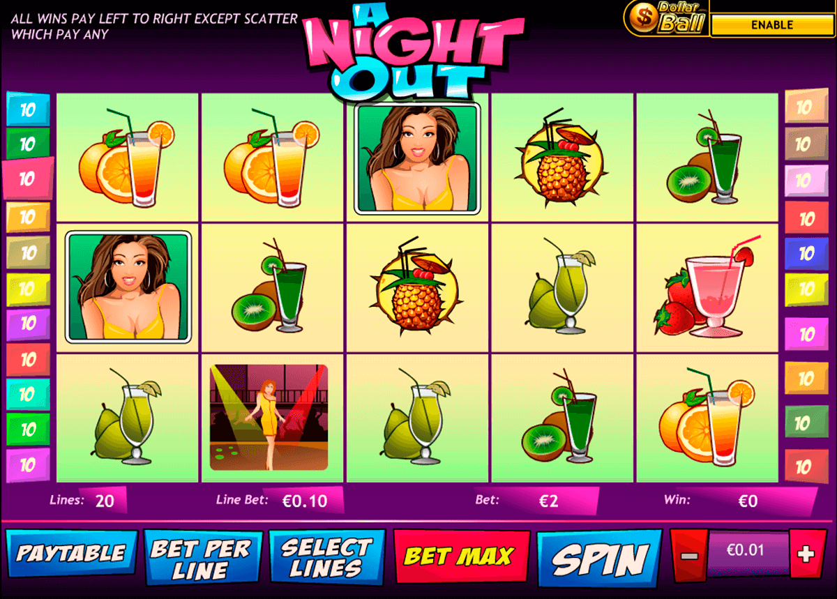 a night out playtech