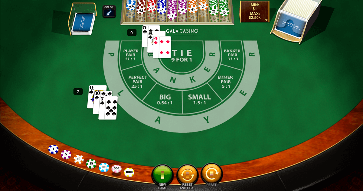 baccarat playtech