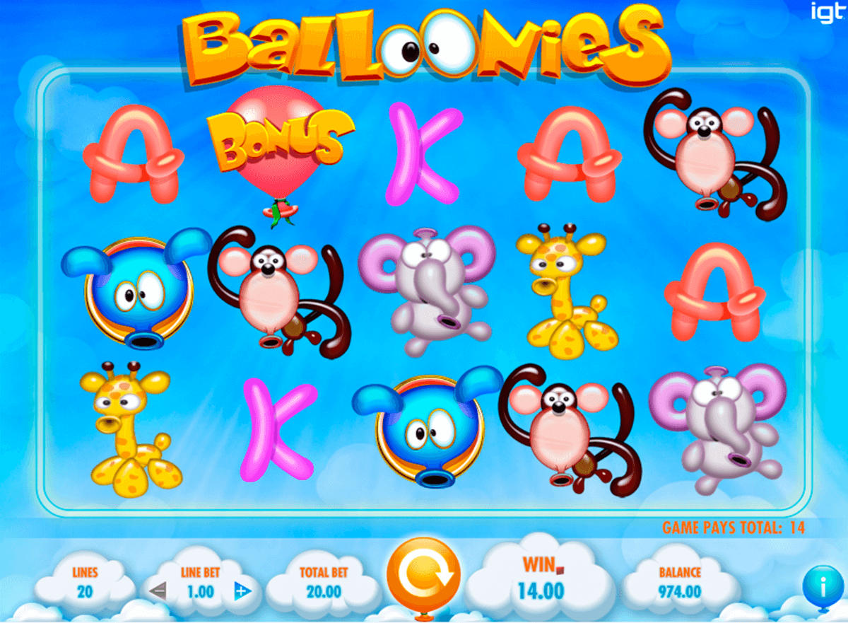 balloonies igt