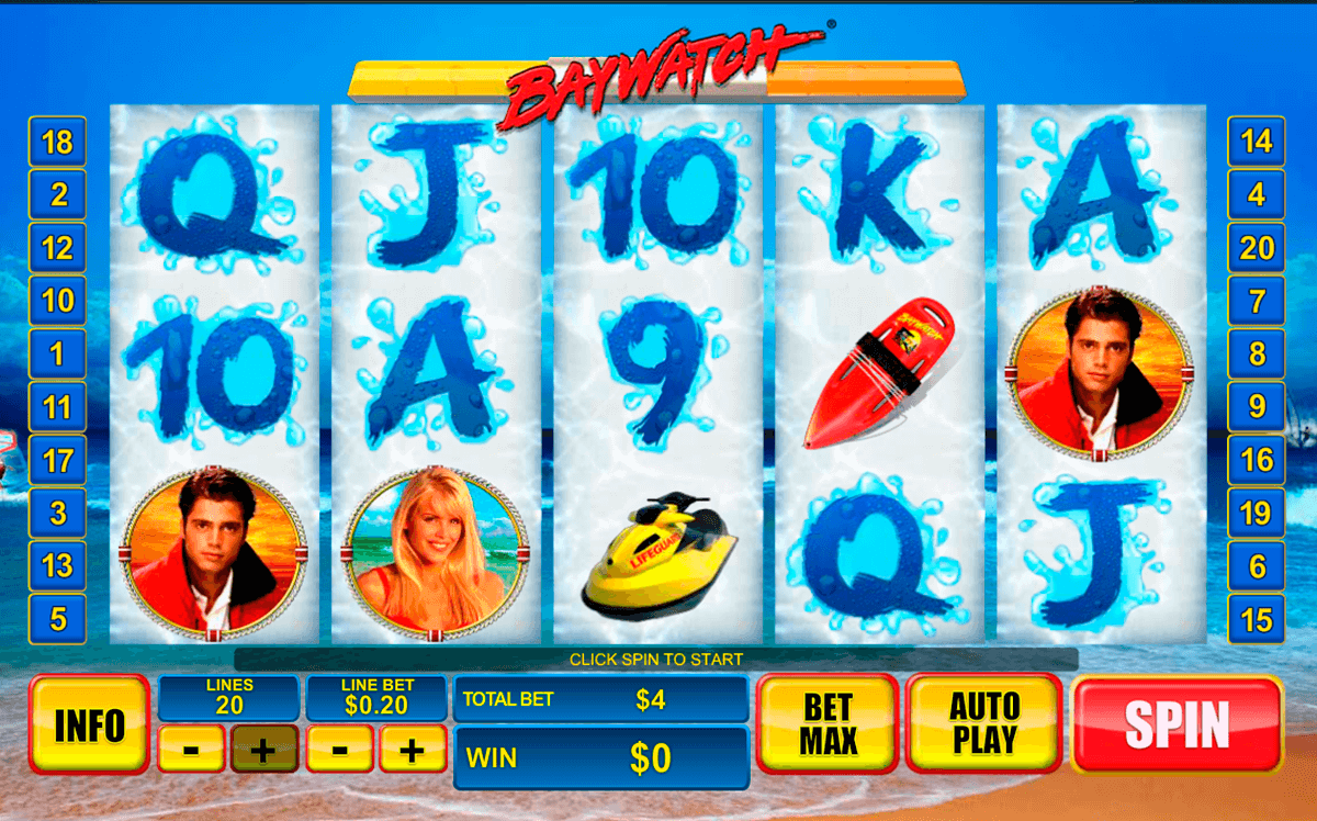 baywatch playtech