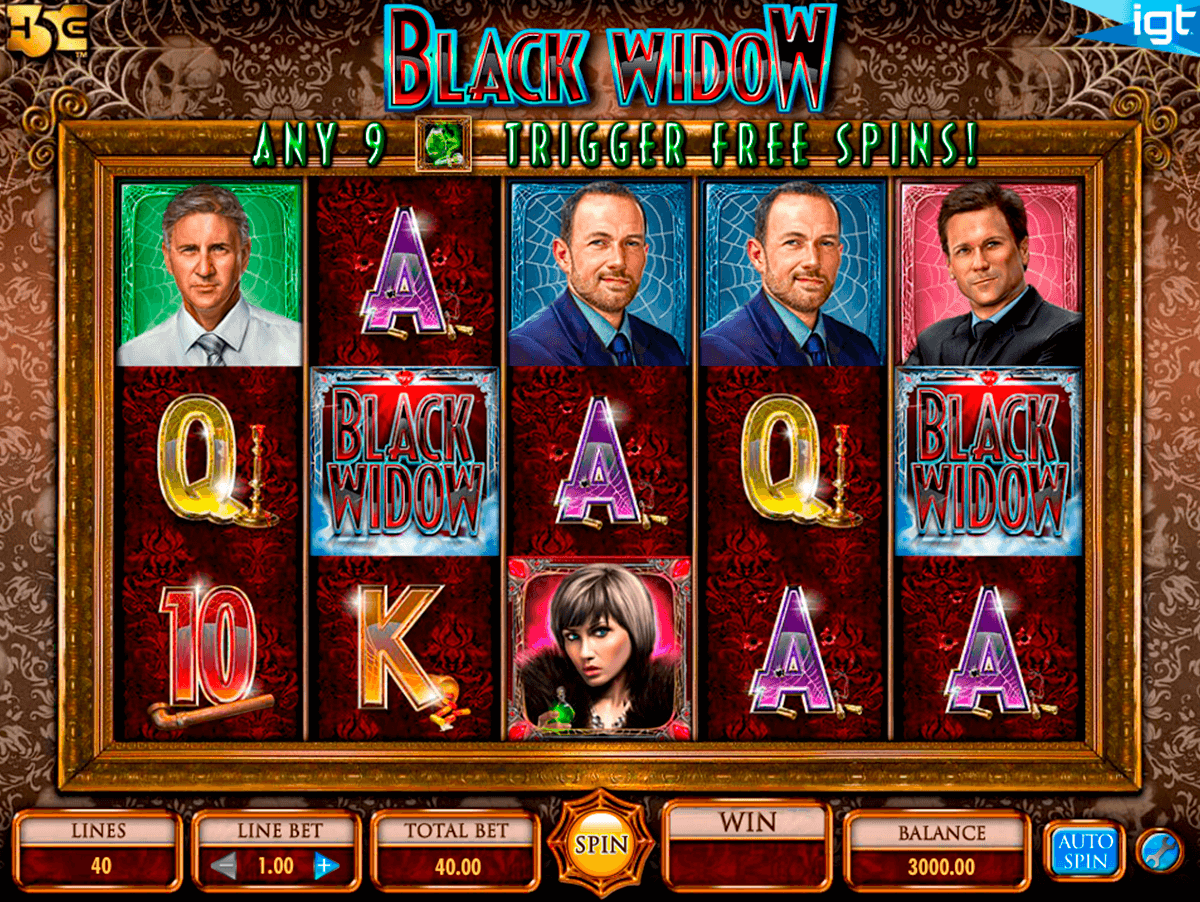 black widow igt