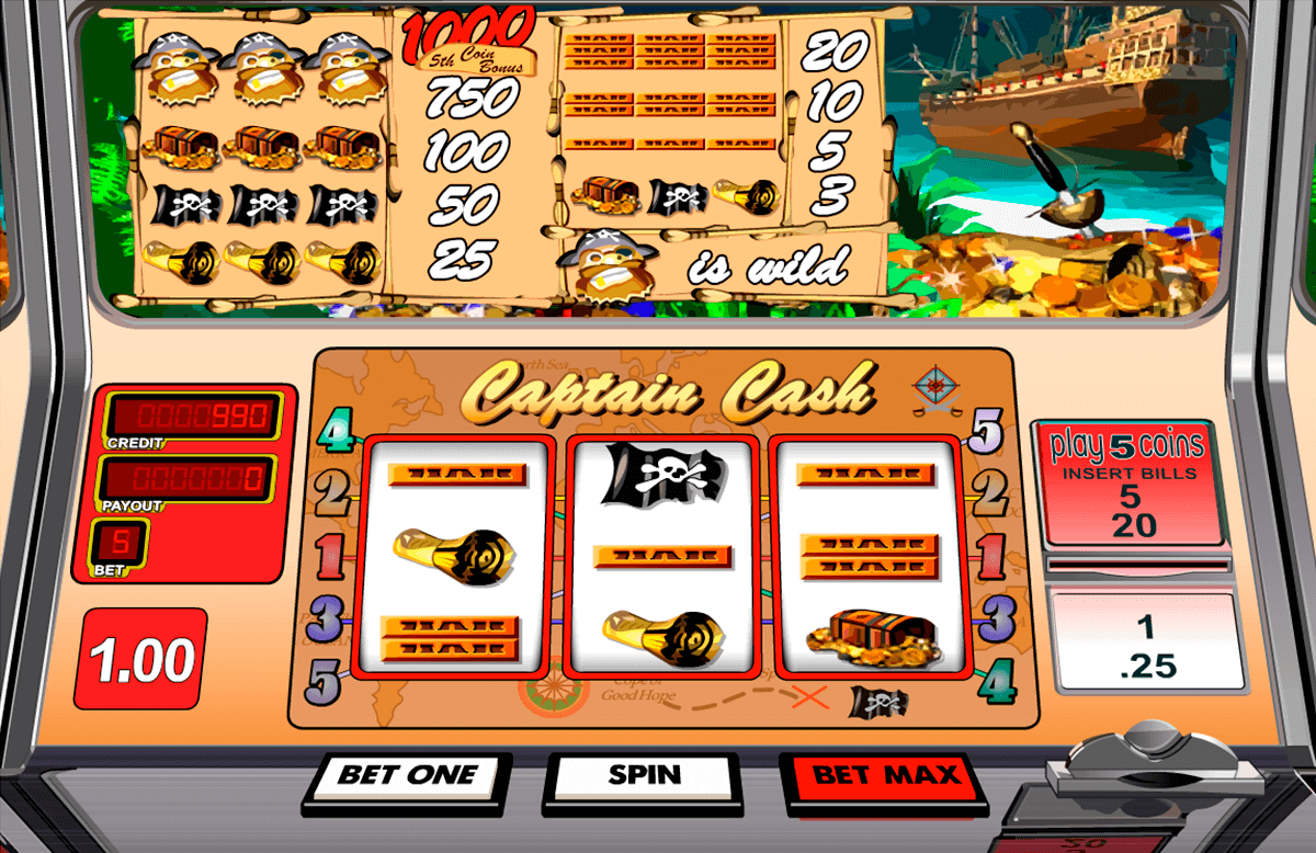 captain cash betsoft