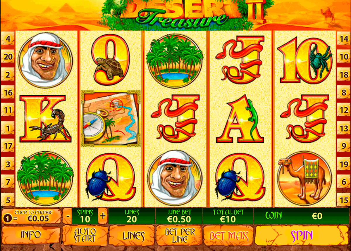 desert treasure ii playtech