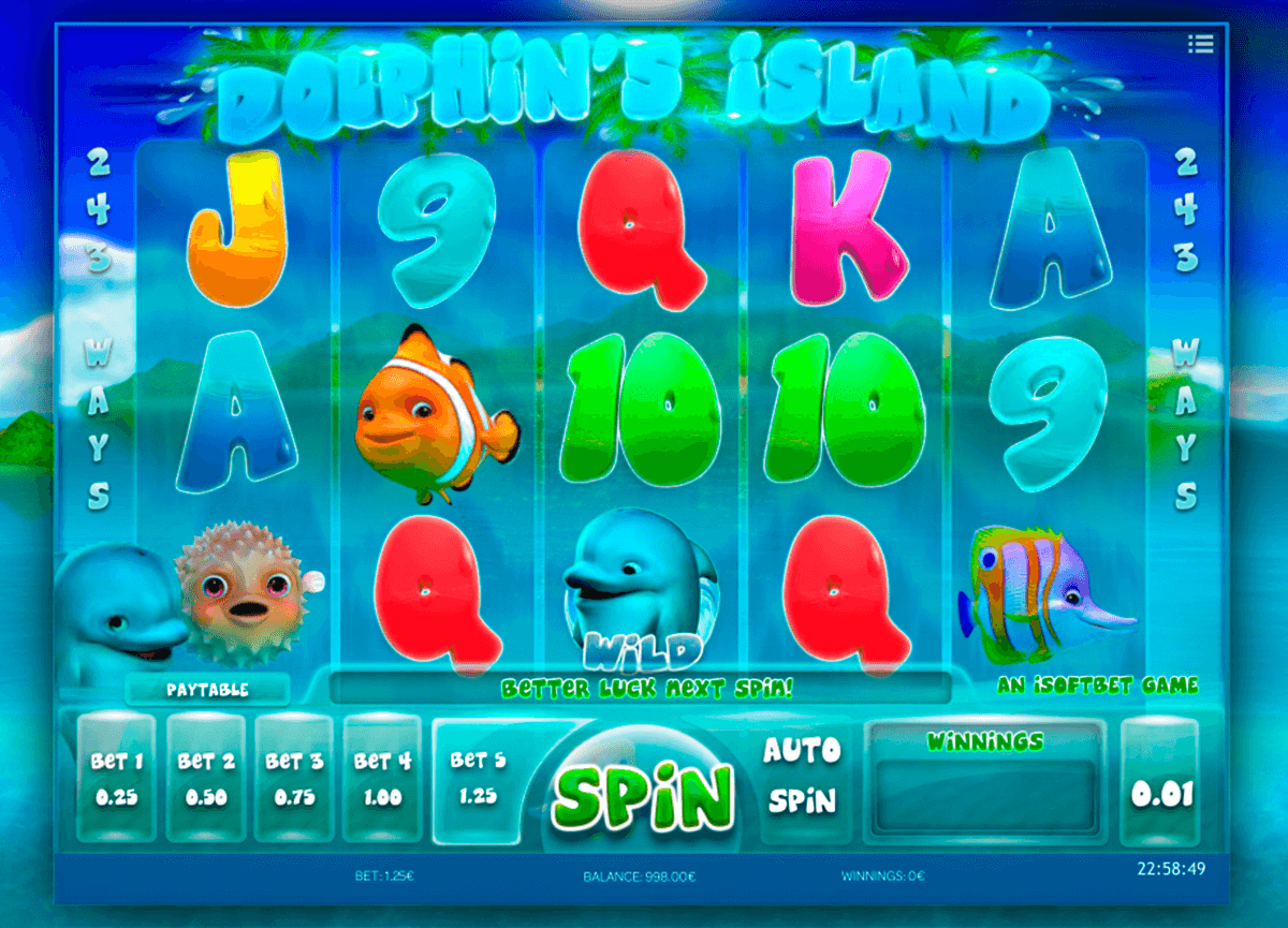 dolphins island isoftbet