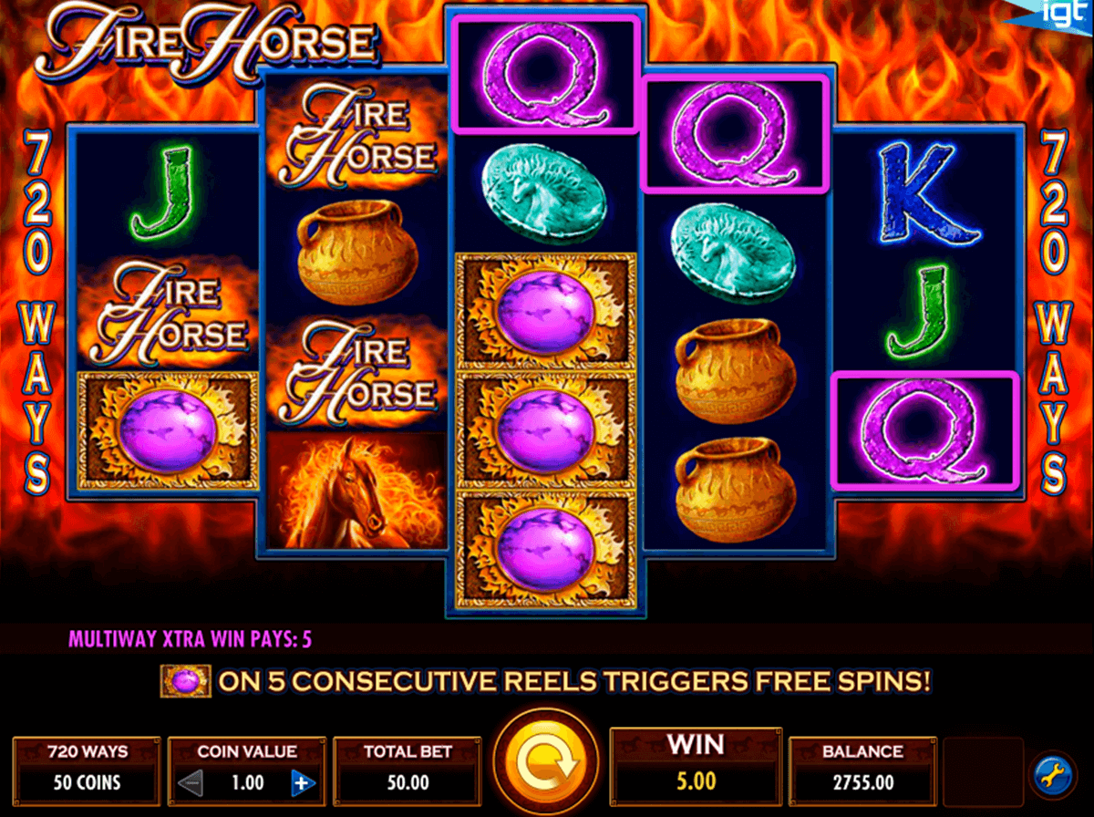 fire horse igt