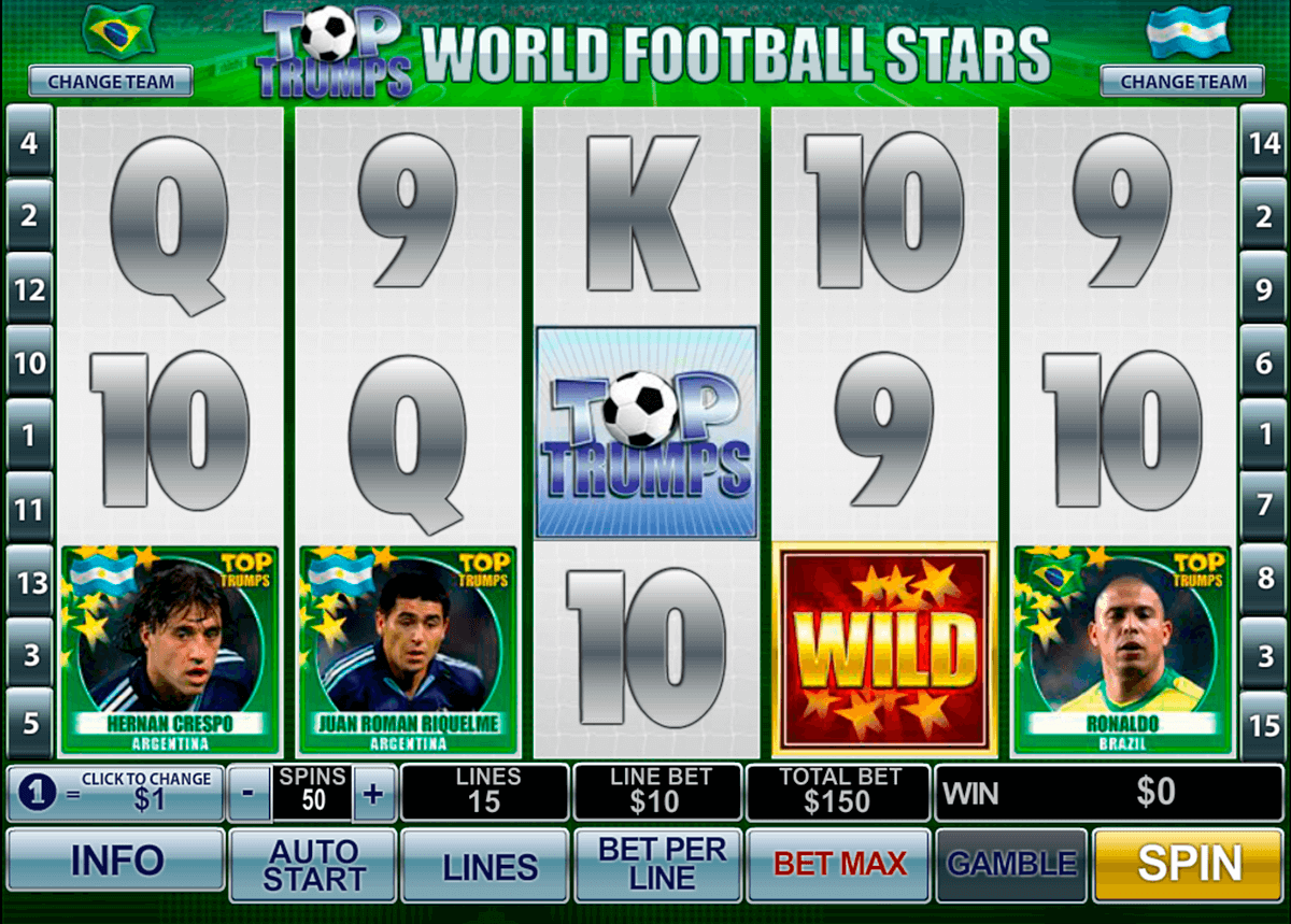 football stars playtech