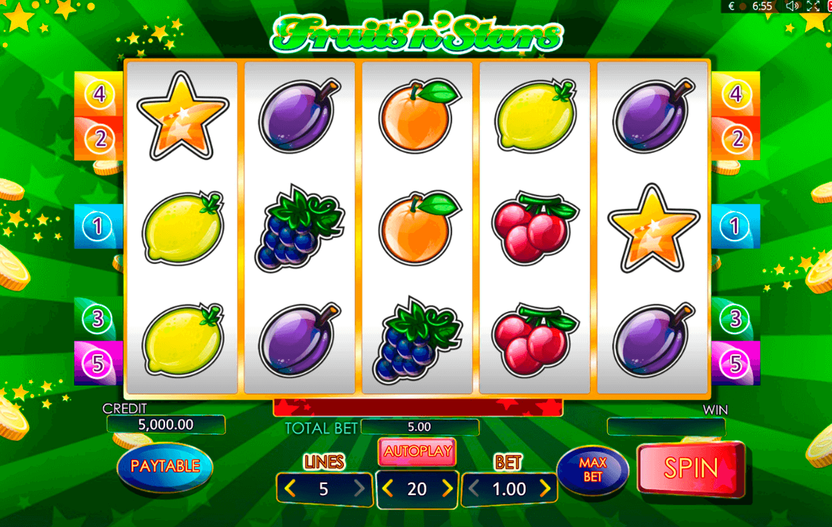 fruitsnstars playson