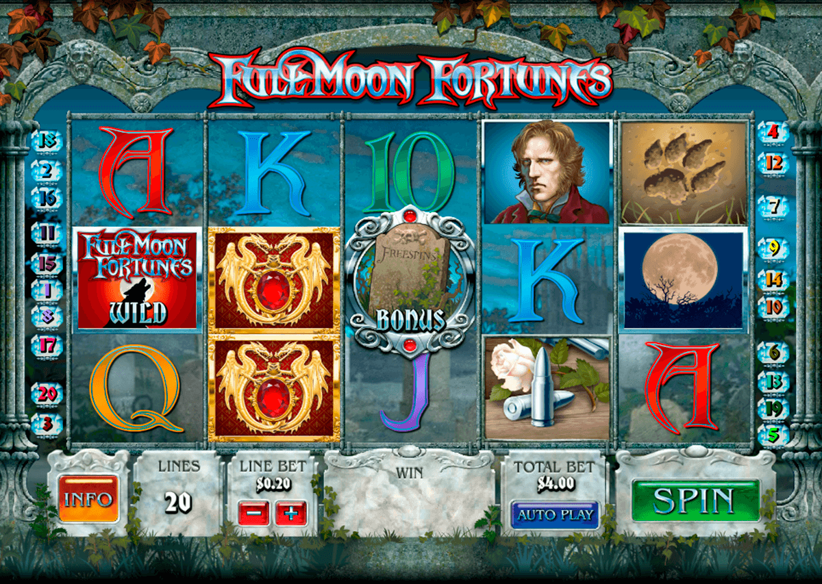 full moon fortunes playtech