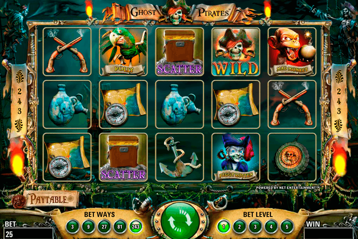 ghost pirates netent