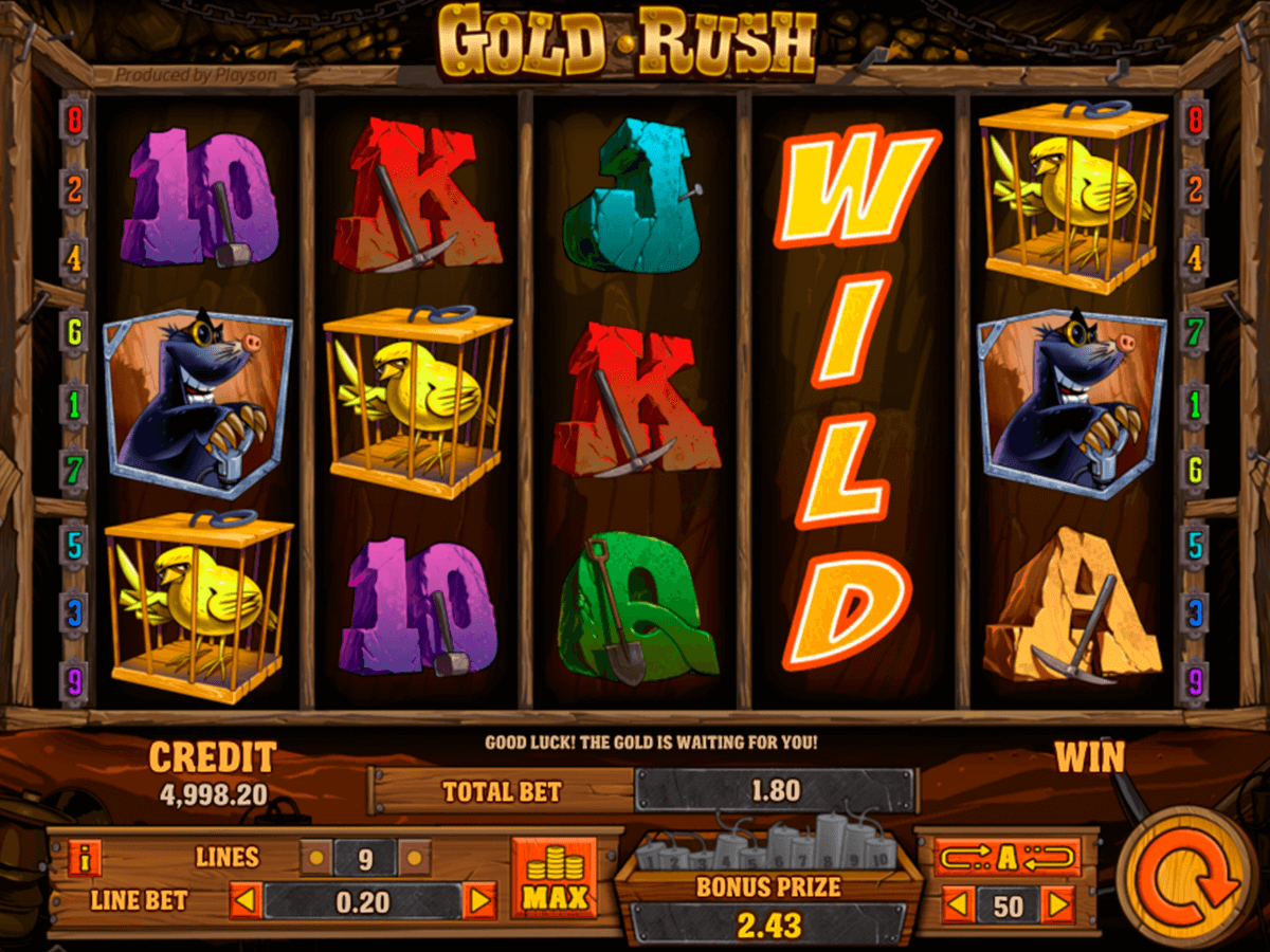 gold rush playson