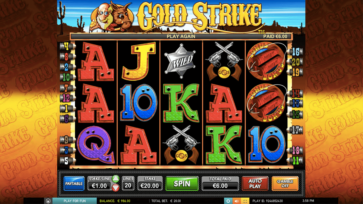 gold strike leander