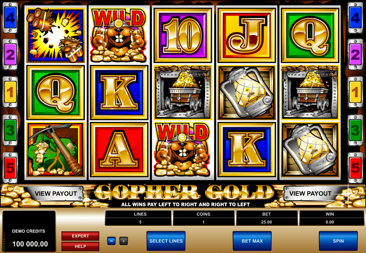gopher gold microgaming