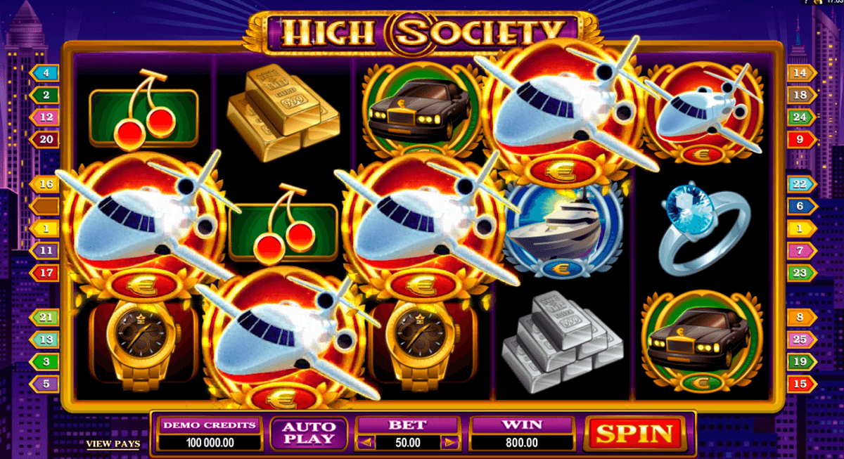 high society microgaming