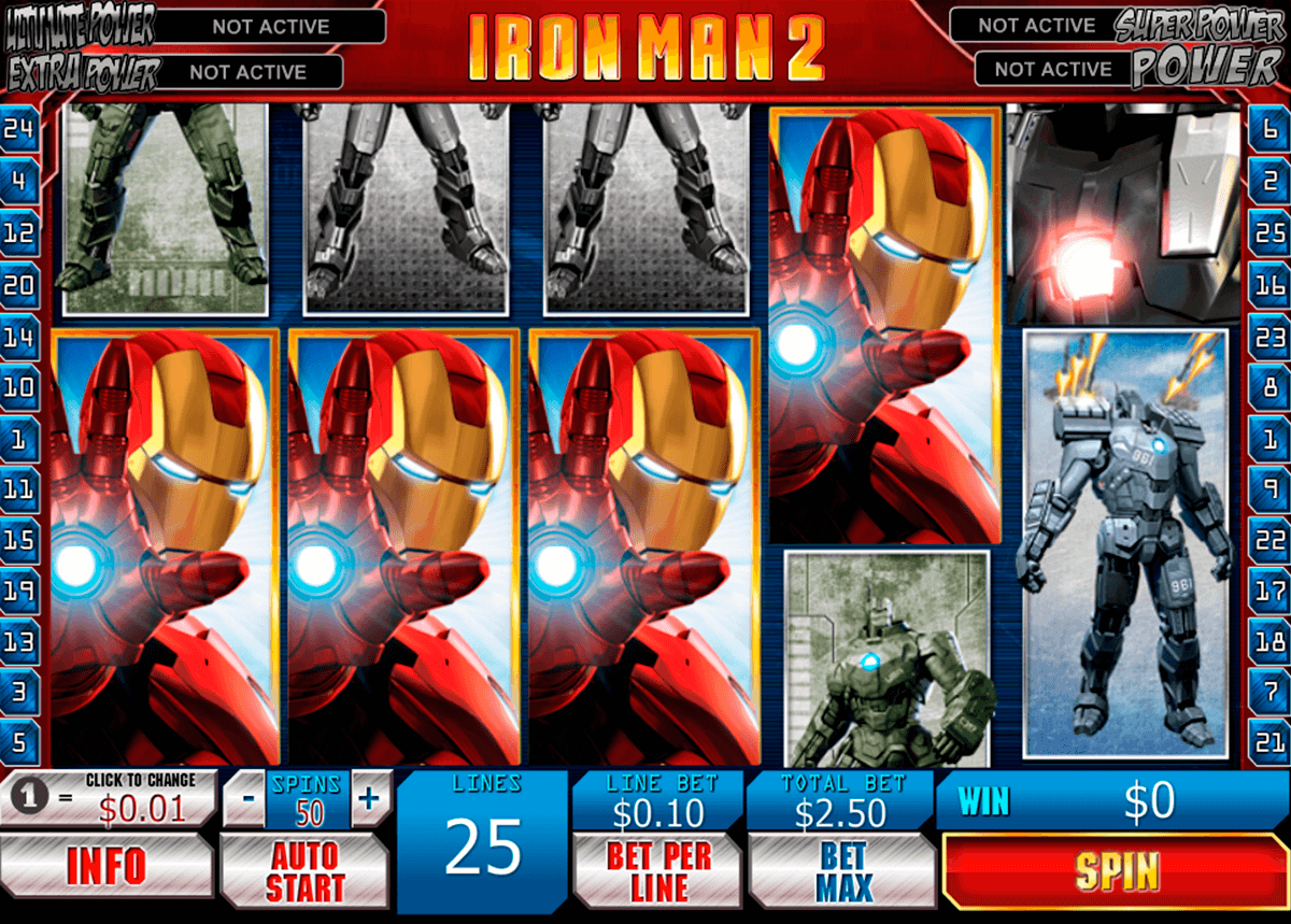 iron man playtech