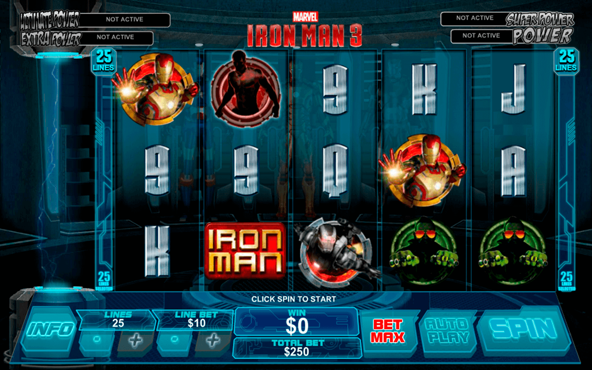 iron man playtech