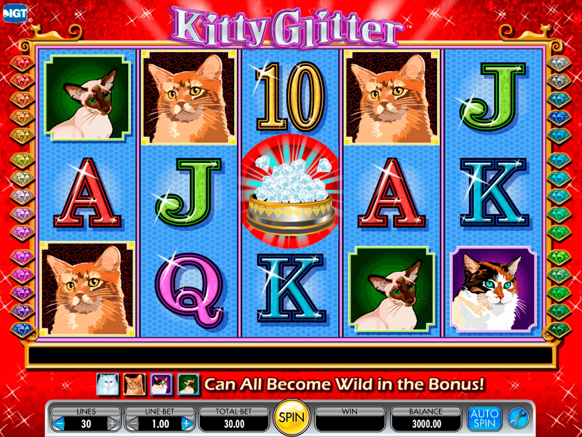 kitty glitter igt