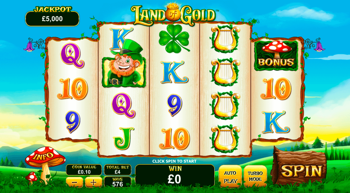 land of gold playtech