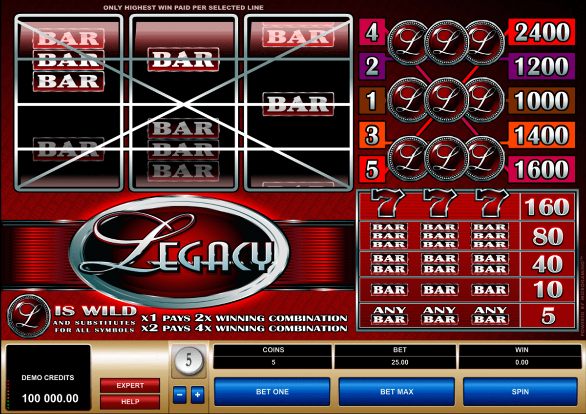 legacy microgaming