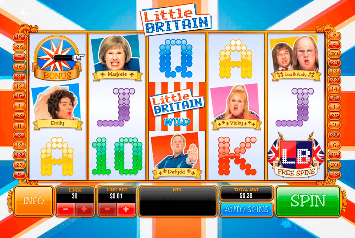 little britain playtech