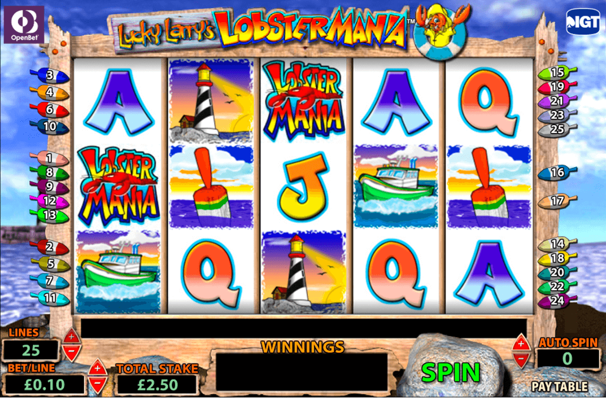 lucky larrys lobstermania igt