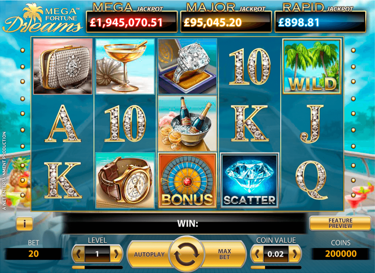 mega fortune dreams netent