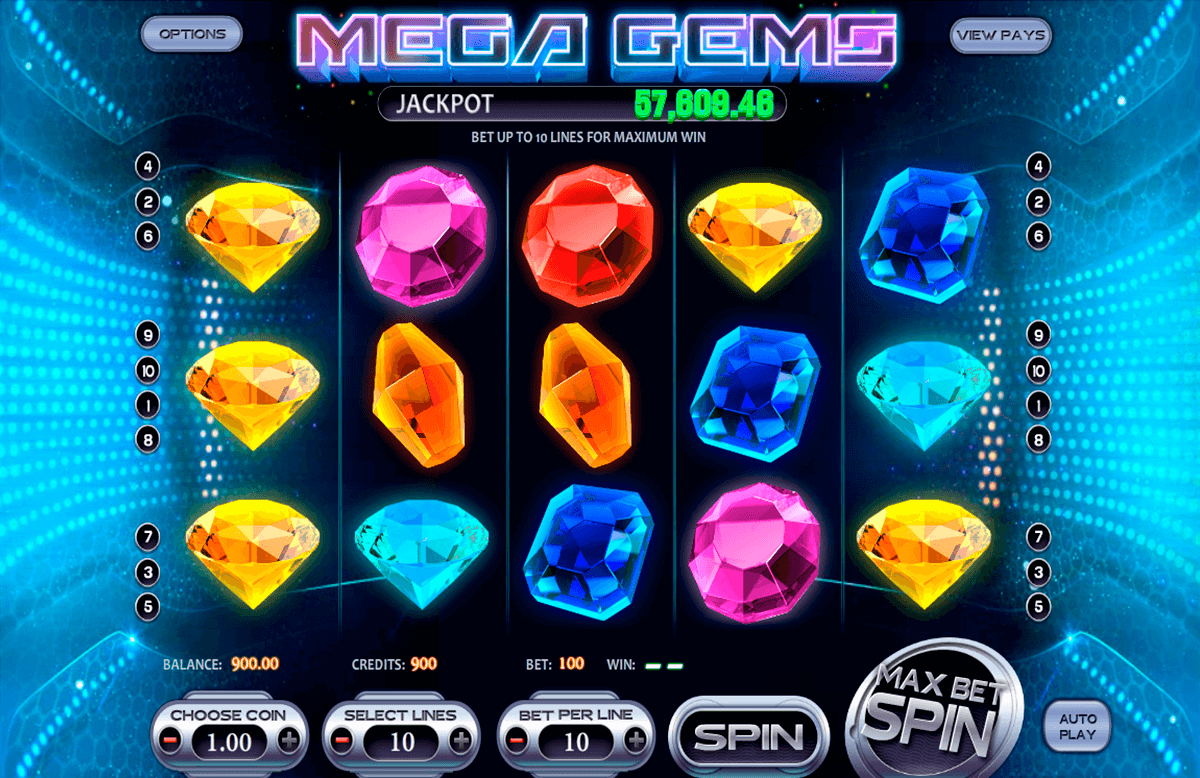 mega gems betsoft