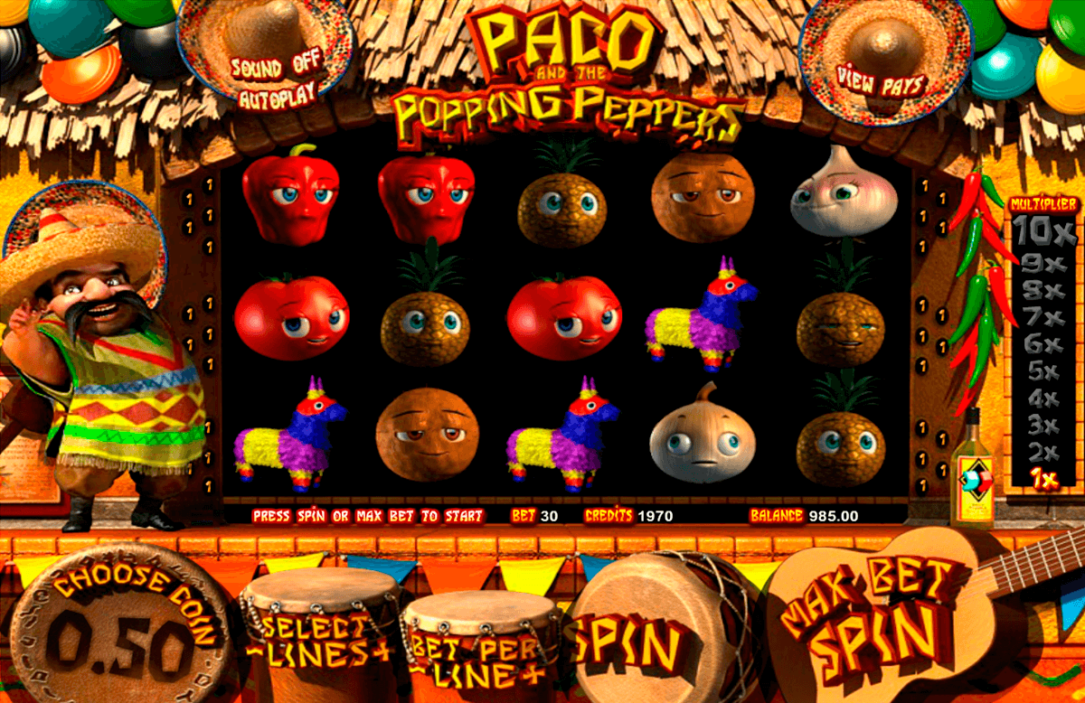 paco and the popping peppers betsoft