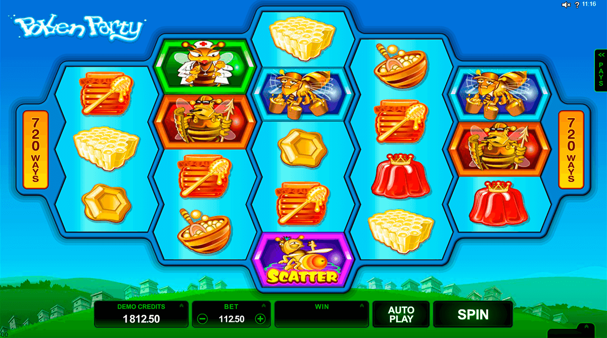 pollen party microgaming