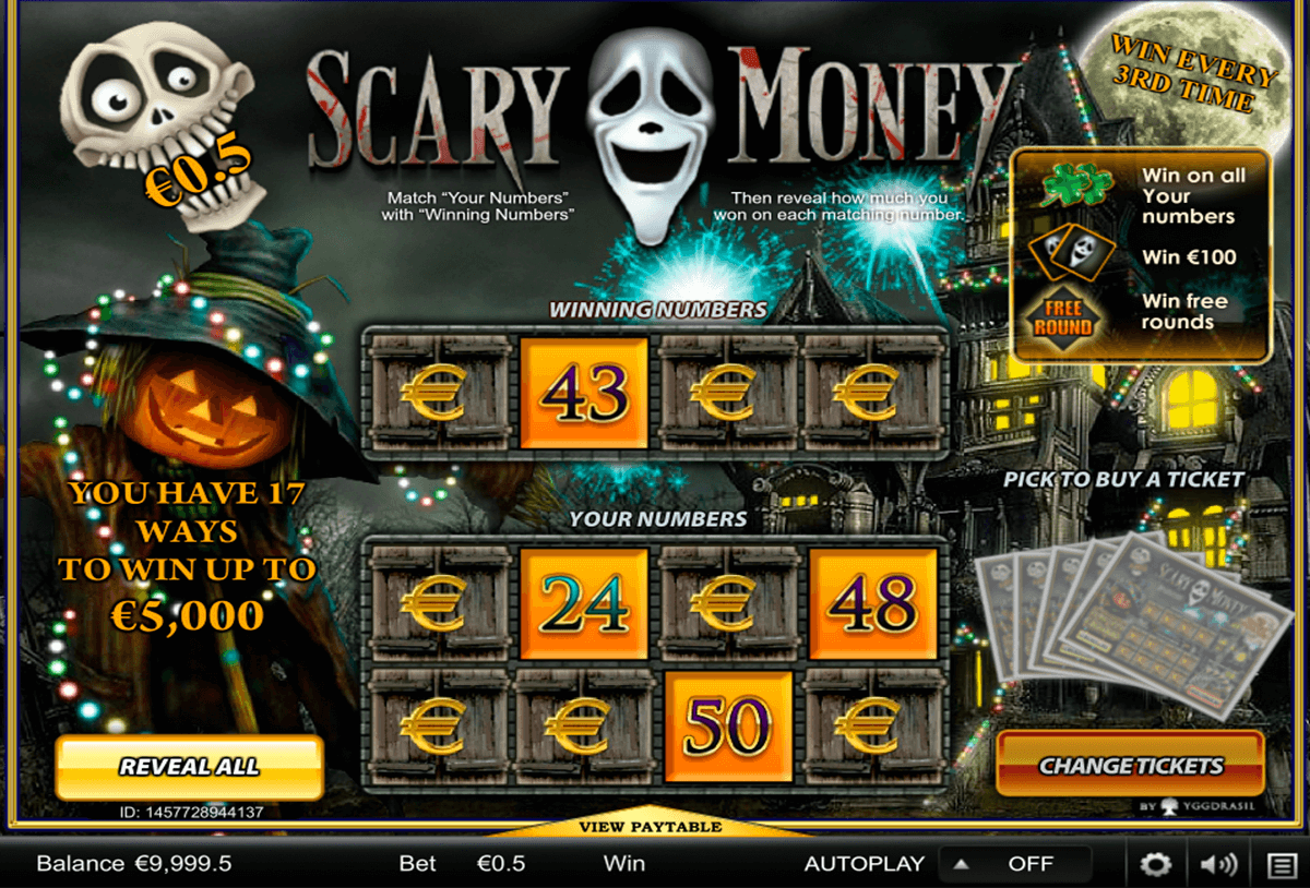 scary money yggdrasil