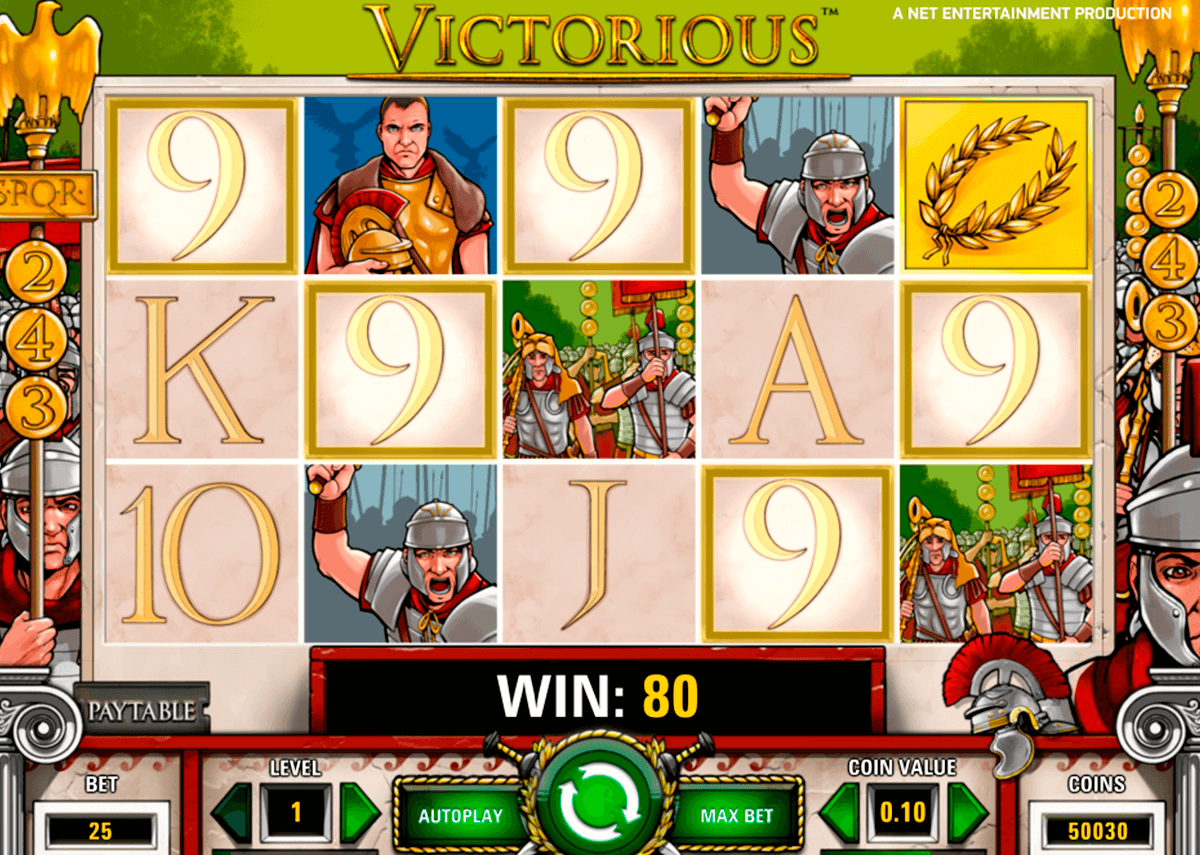 victorious netent