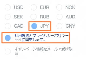 ジョイカジノ 登録方法