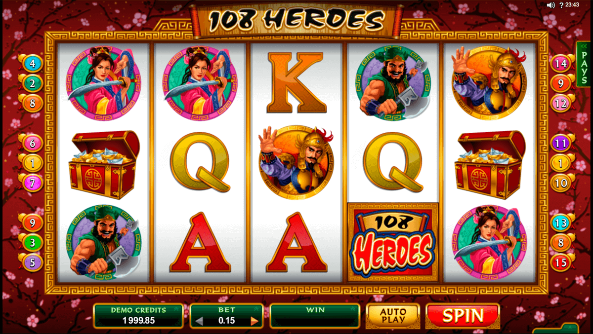 108 heroes microgaming