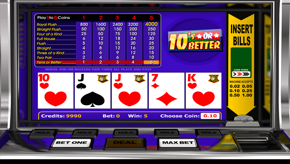 10s or better betsoft