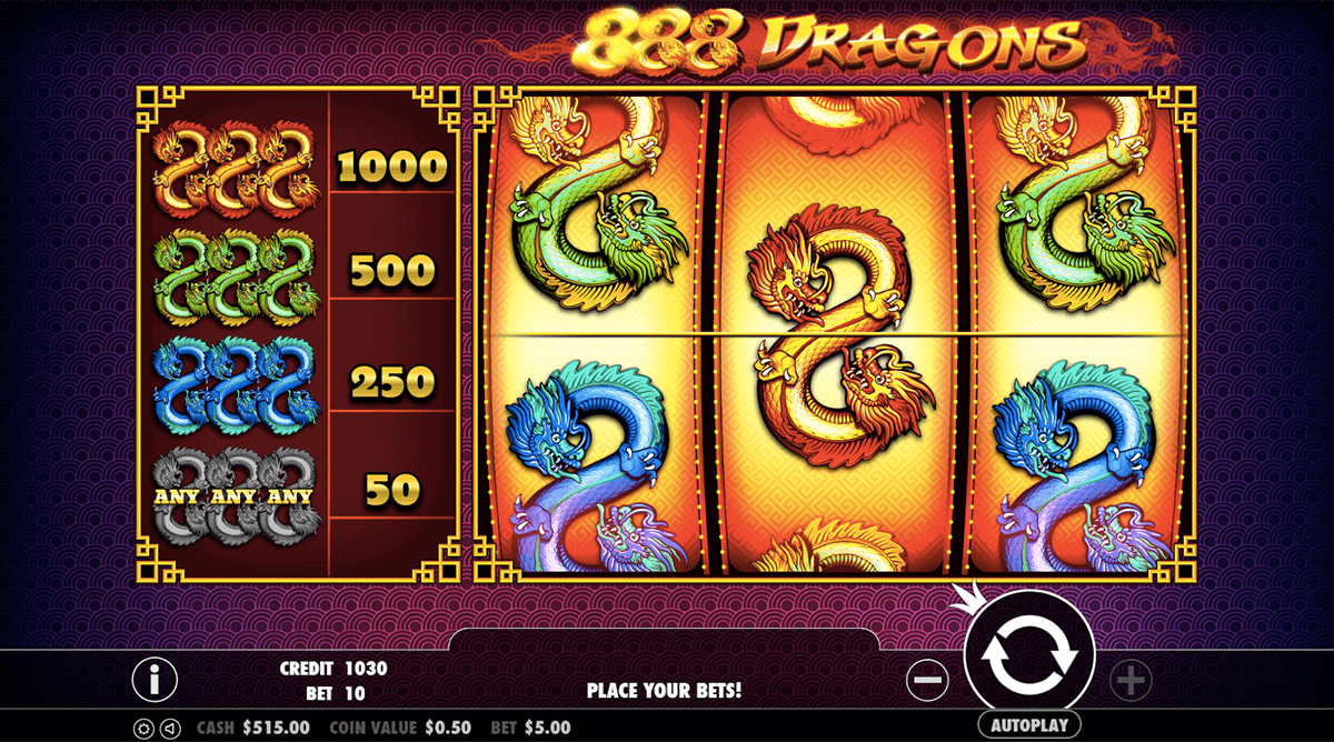 888 dragons pragmatic 