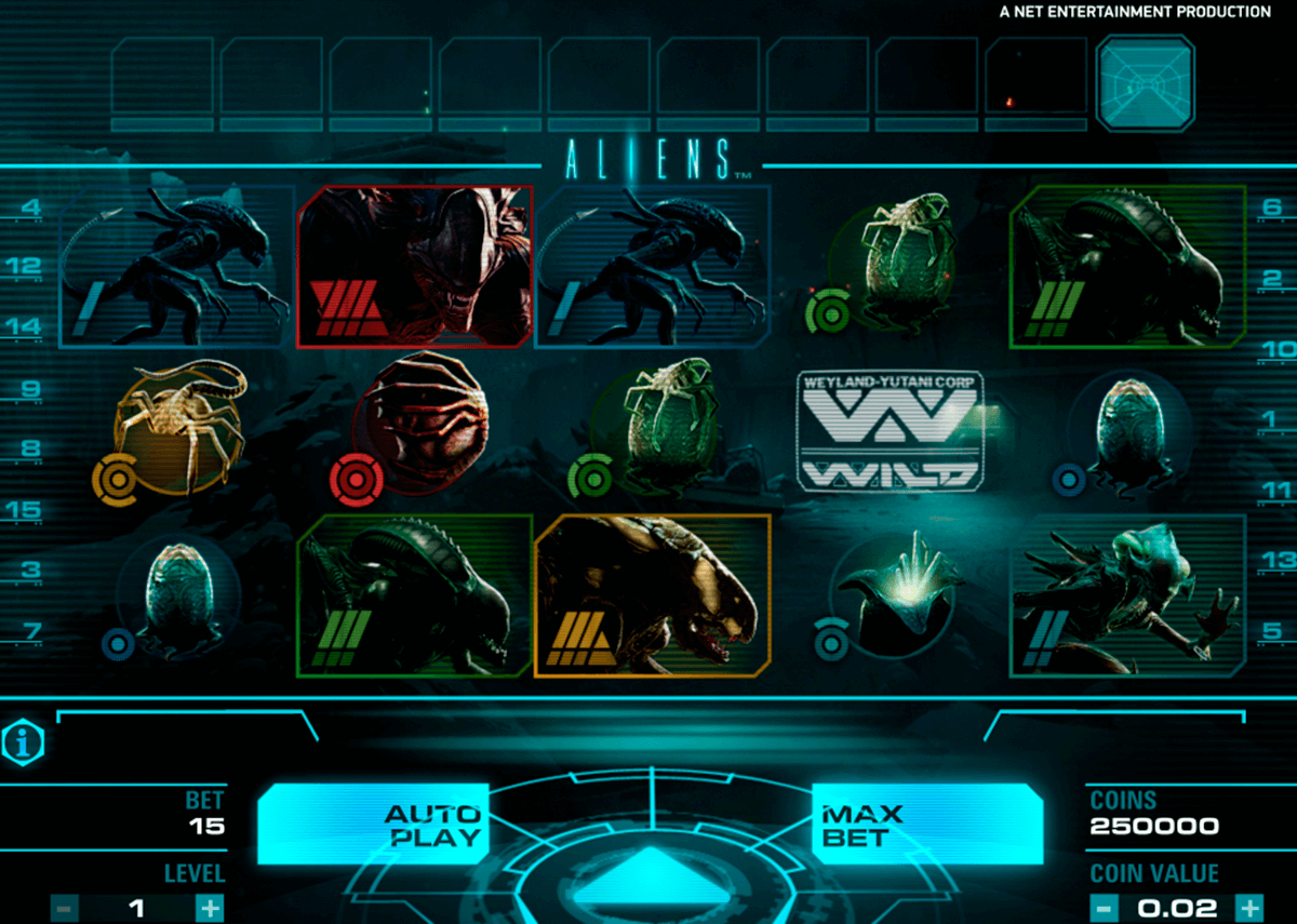 aliens netent