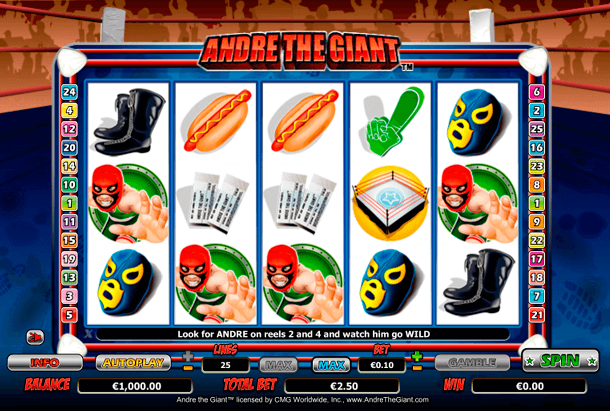 andre the giant netgen gaming
