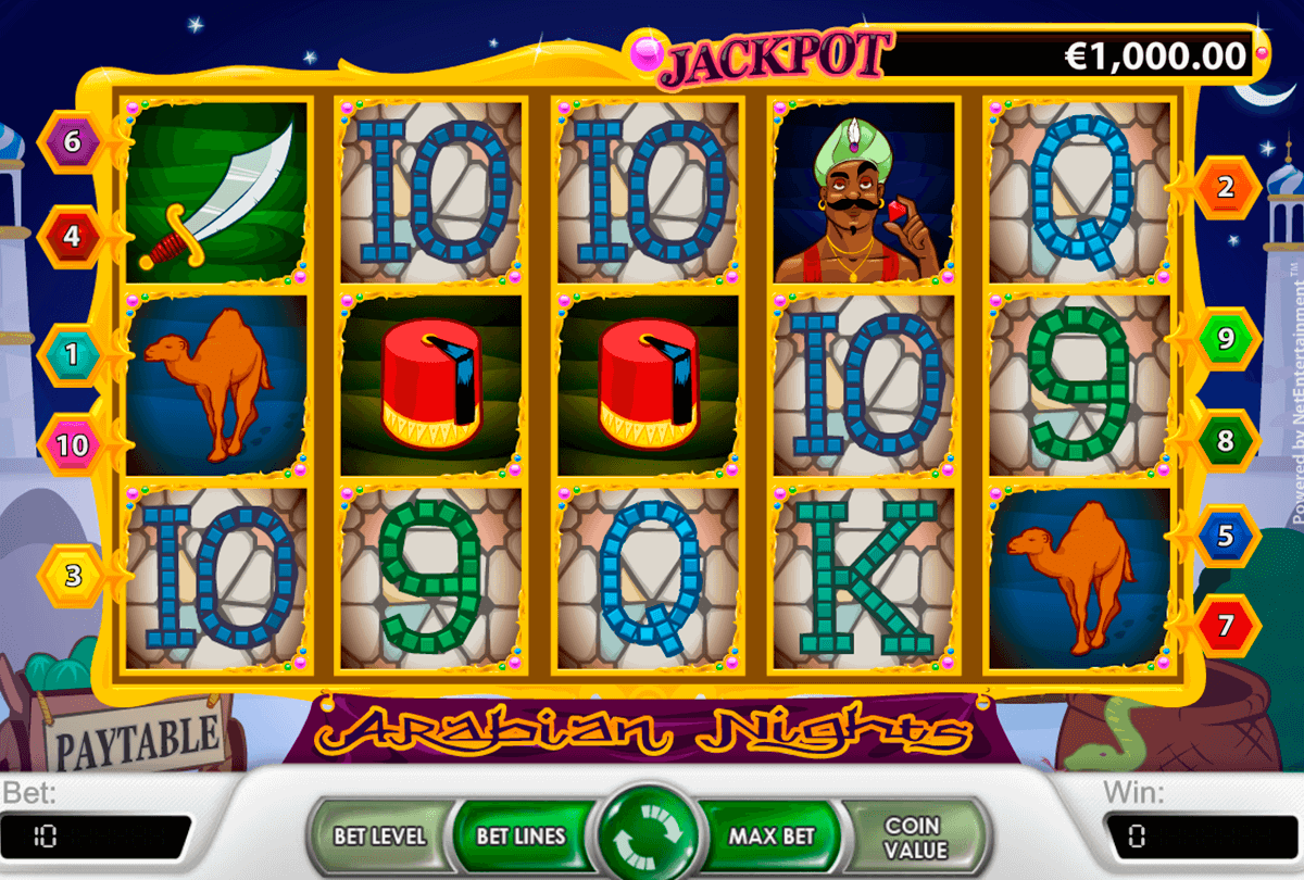 arabian nights netent