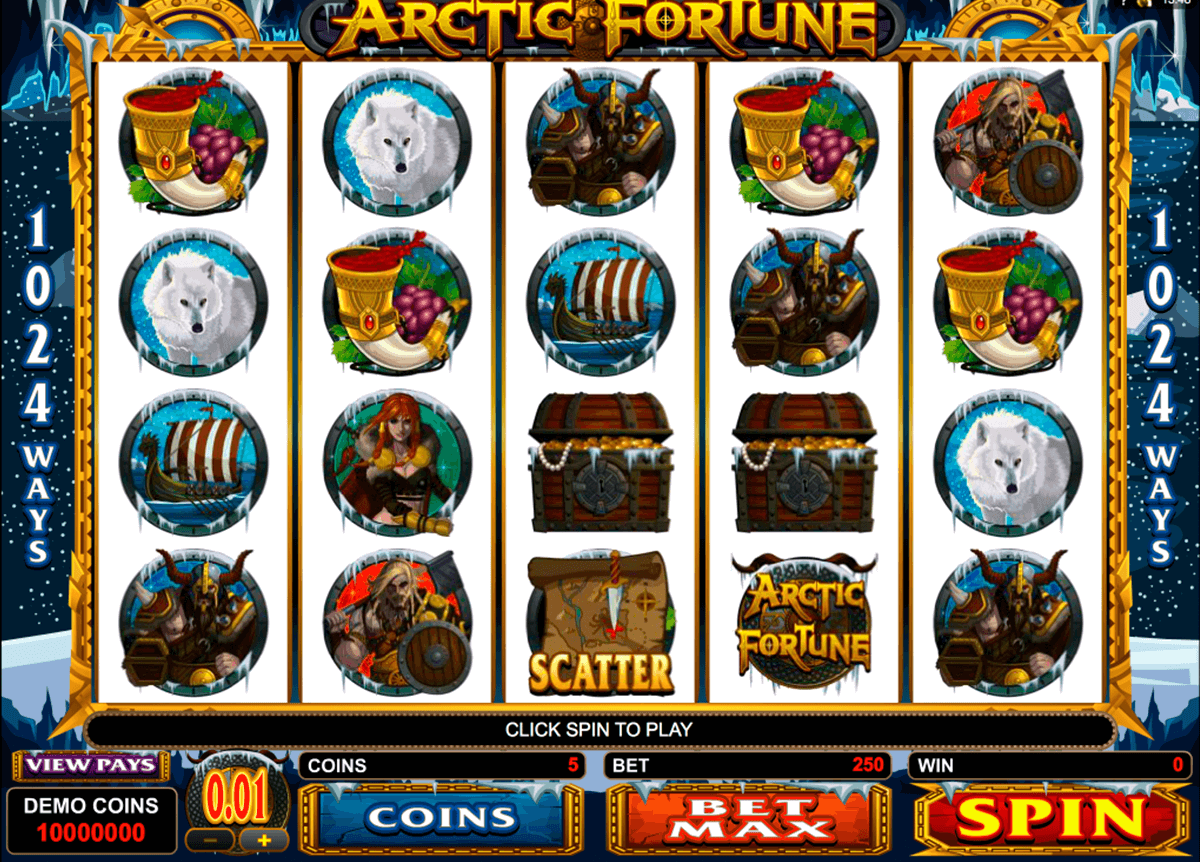 arctic fortune microgaming