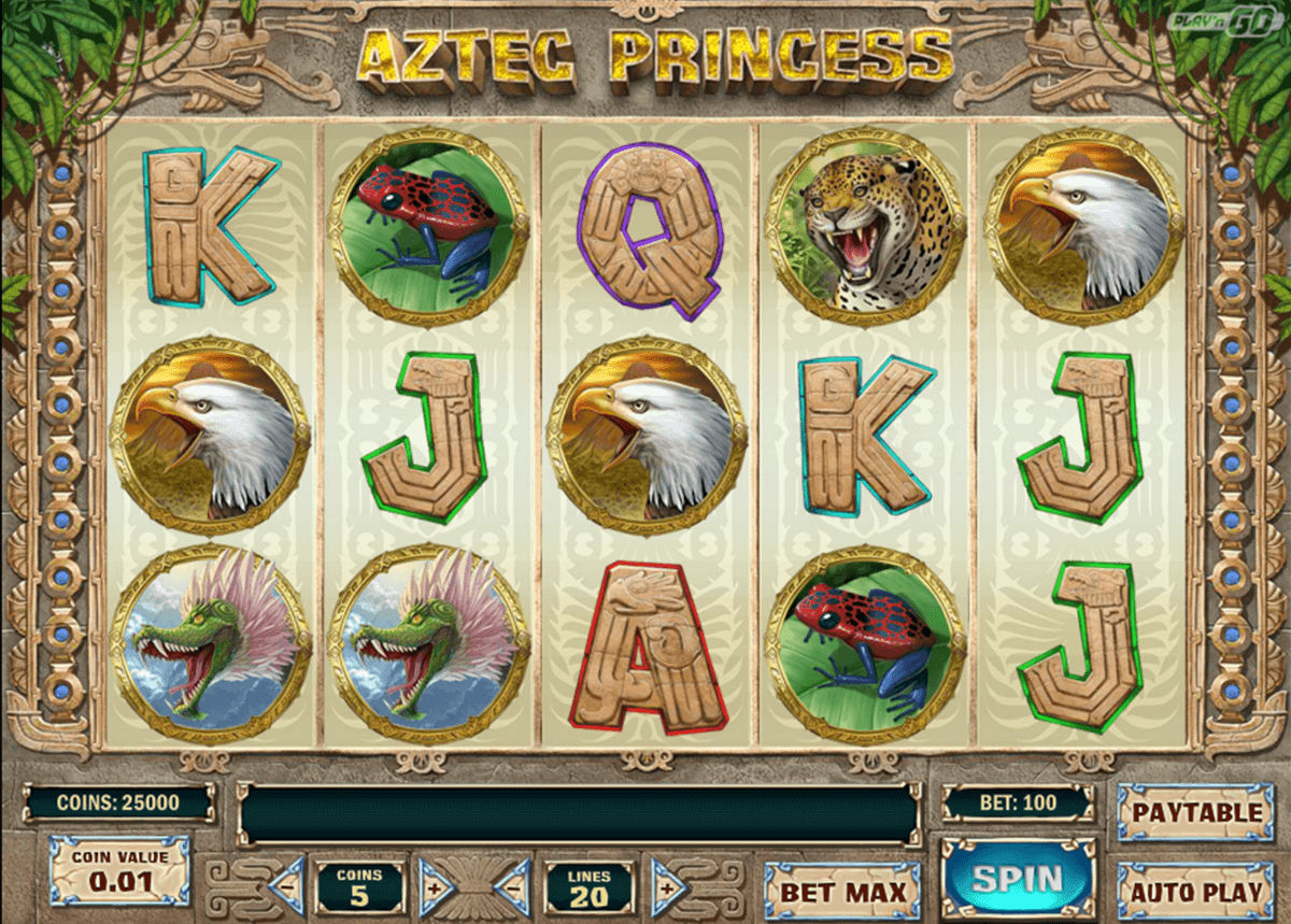 aztec princess playn go