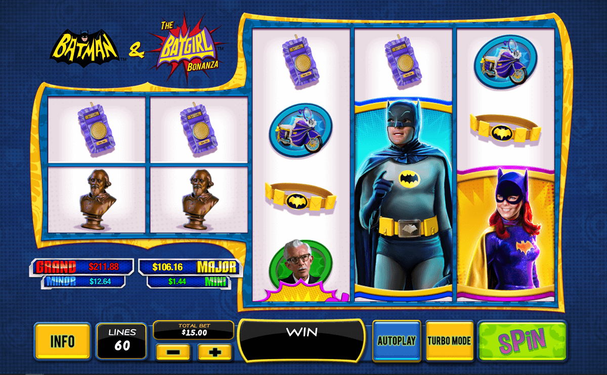 batman the batgirl bonanza playtech