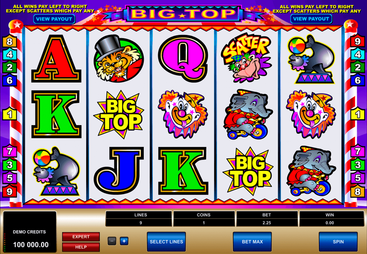 big top microgaming