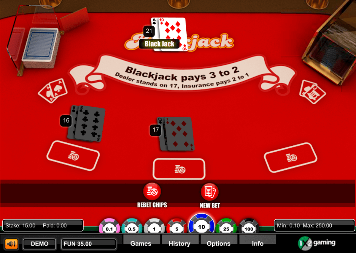 black jack 1x2gaming