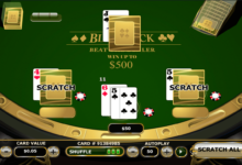 blackjack scratch playtech