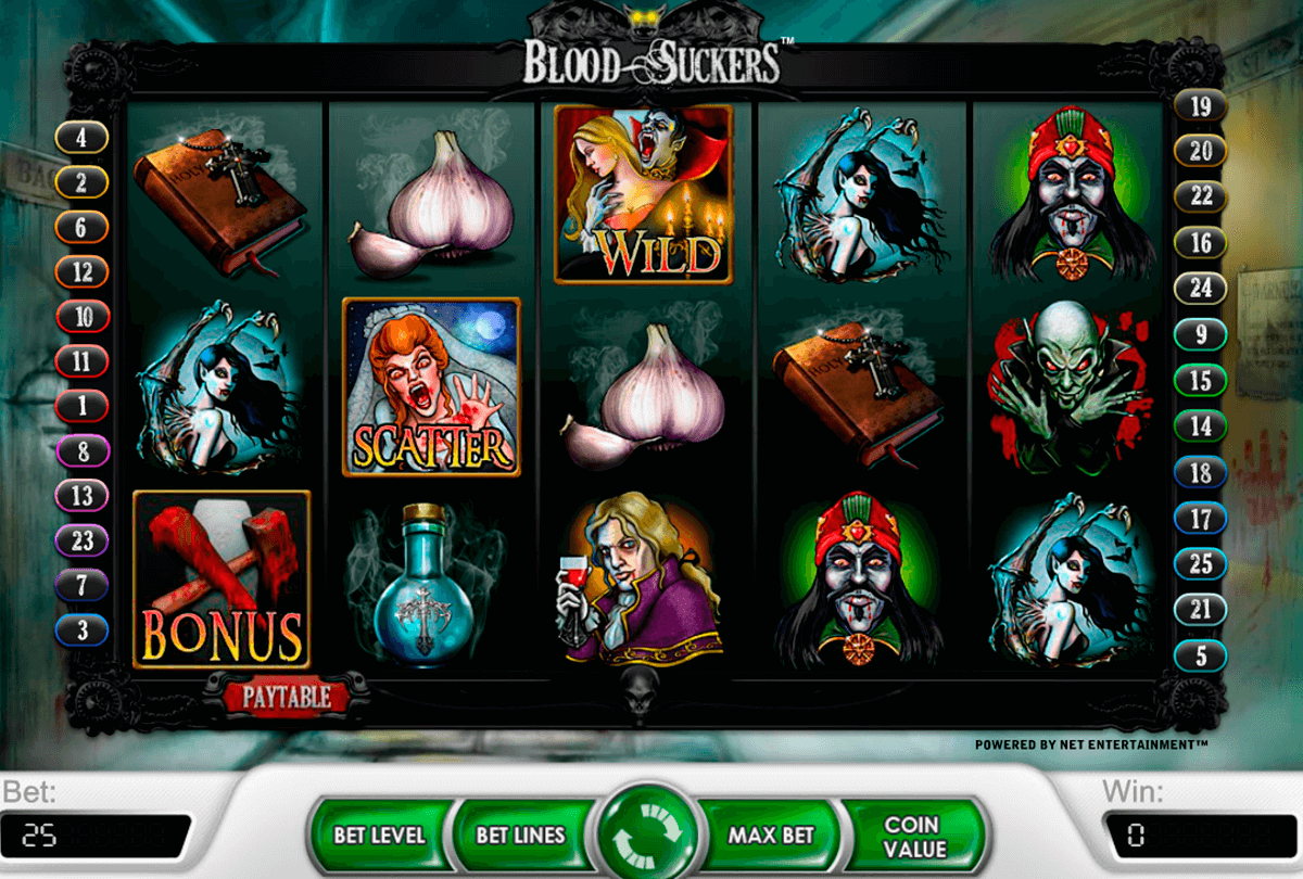 blood suckers netent