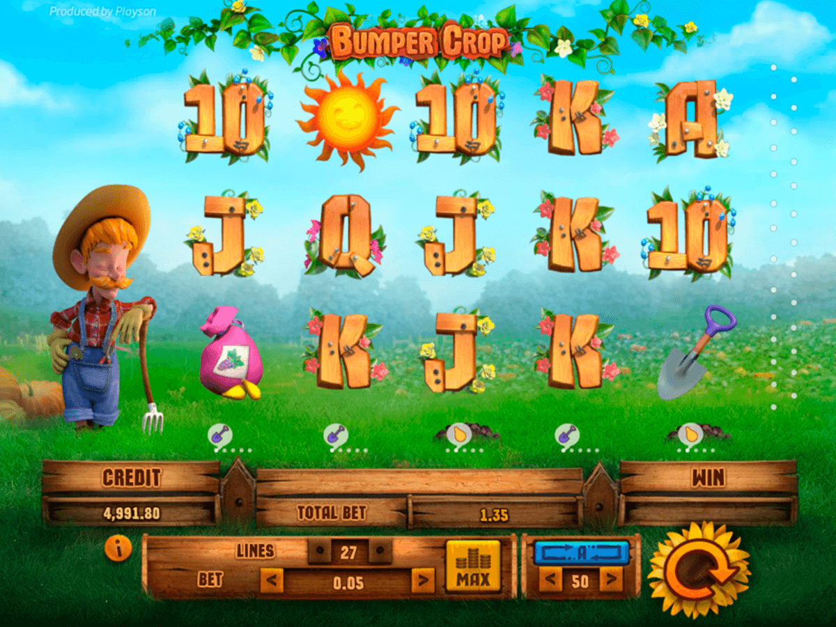 bumper crop playson
