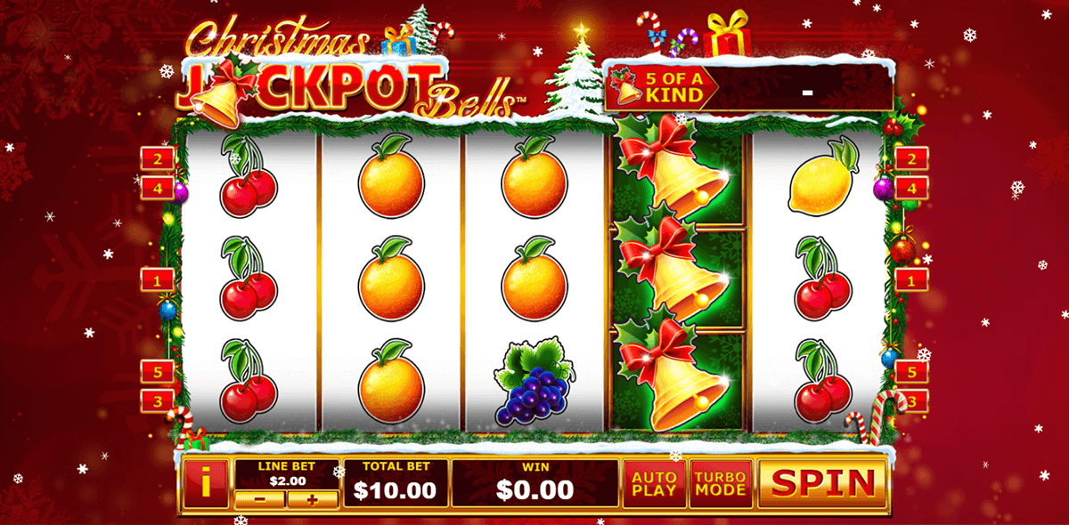 christmas jackpot bells playtech