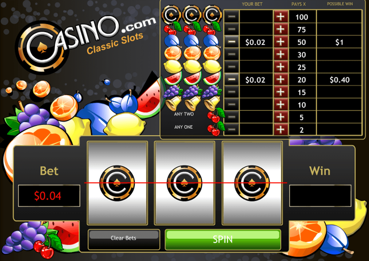 classic slots reels playtech