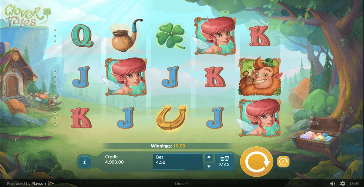 clover tales playson