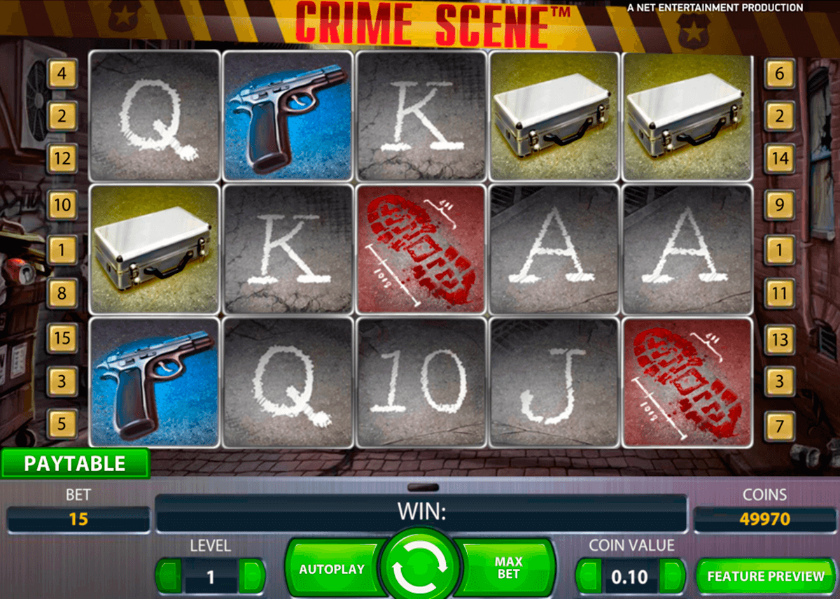 crime scene netent